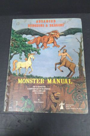 Advanced Dungeons and Dragons: Monster Manual image number 0