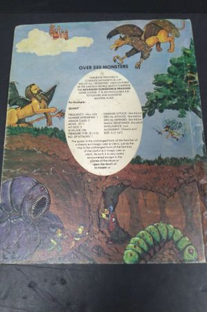 Advanced Dungeons and Dragons: Monster Manual image number 2
