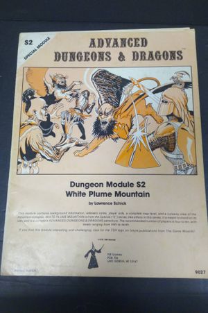 Advanced DUngeons and Dragons S2: Dungeon Module White Plume Mountain image number 0