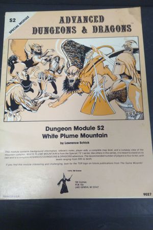 Advanced Dungeons and Dragons S2: Dungeon Module White Plume Mountain image number 0
