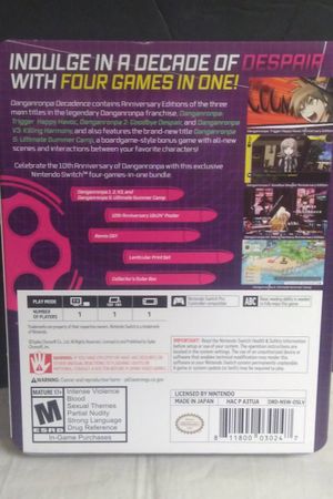 Danganronpa Decadence Collector's Edition image number 1