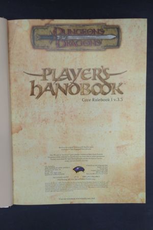 Dungeons & Dragons Player's Handbook: Core Rulebook I v.3.5 image number 2