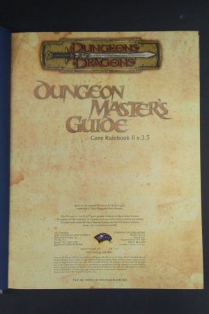 Dungeon Master's Guide: Core Rulebook II v. 3.5 (Dungeons & Dragons d20 System) image number 2