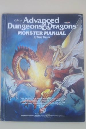 Official Advanced Dungeons & Dragons Monster Manual image number 0