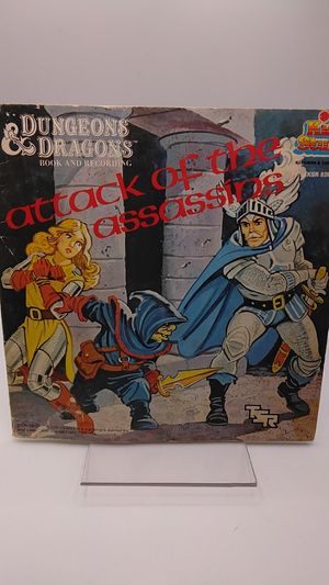 Dungeons & Dragons: Attack of the Assassins (Book + vinyl .45 record) image number 0