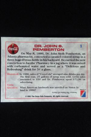 Coca-Cola Trading Cards image number 1