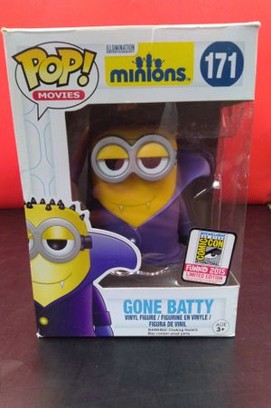 Funko Minions Gone Batty 2015 Summer Convention Exclusive Pop image number 0