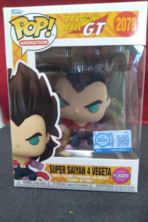 Funko Pop! Drgonball GT Super Saiyan 4 Vegeta Flocked image number 0