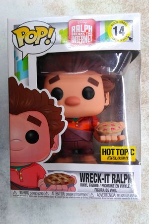 Funko Wreck-It Ralph (Hot Topic Exclusive): Ralph Breaks The Internet x POP! Disney Vinyl Figure & 1 POP! Compatible PET Plastic Graphical Protector B image number 0