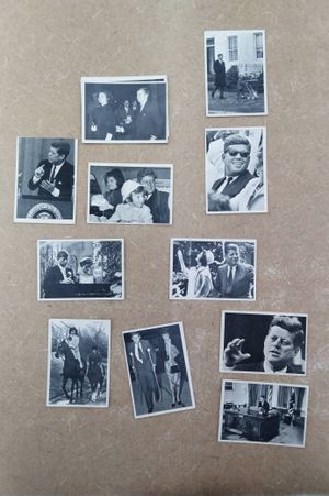 John F. Kennedy Trading Cards image number 1