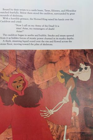 The Black cauldron storybook image number 2