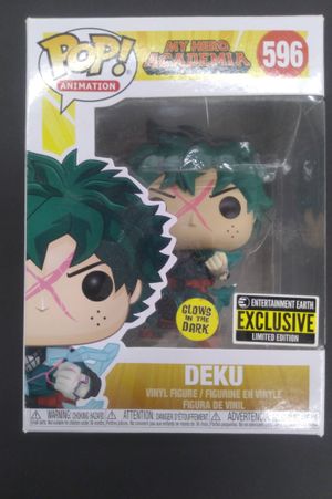 Funko The My Hero Academia Deku Cowl Glow-in-The-Dark Pop! Vinyl Standard image number 0
