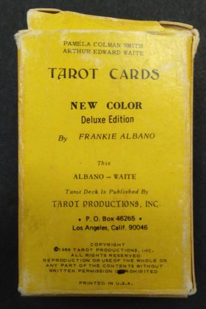 Tarot Cards New Color Deluxe Edition Miniature Tarot Cards image number 1