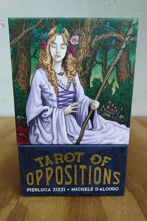 Tarot of Oppositions: 78 full colour tarot cards and instructions image number 1
